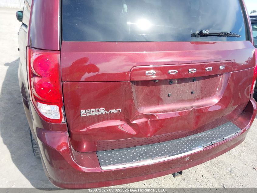 2019 Dodge Grand Caravan Se VIN: 2C4RDGBGXKR783688 Lot: 12397232