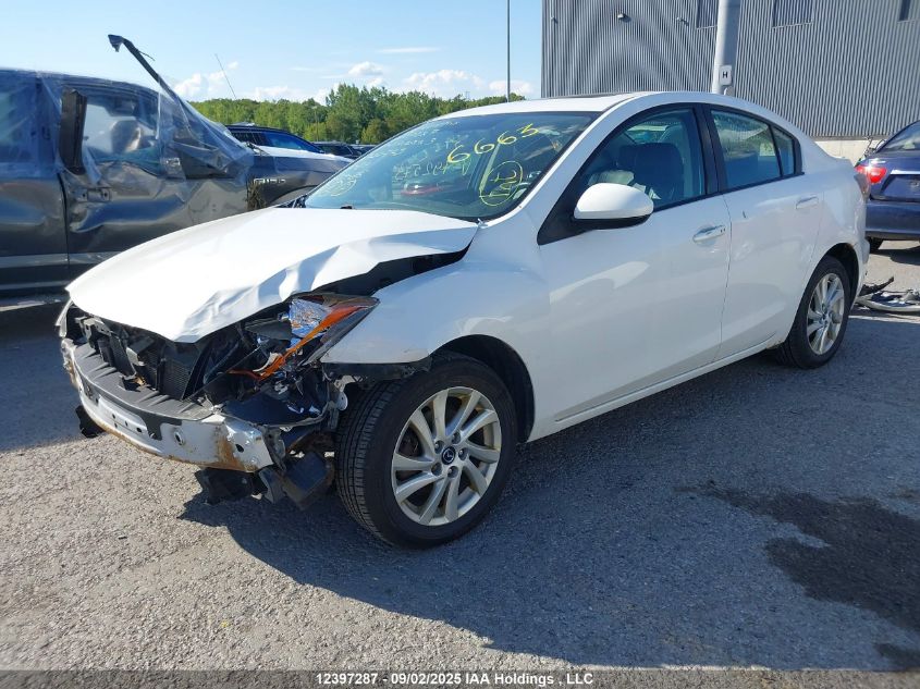 2013 Mazda 3 I VIN: JM1BL1V70D1792579 Lot: 12397287