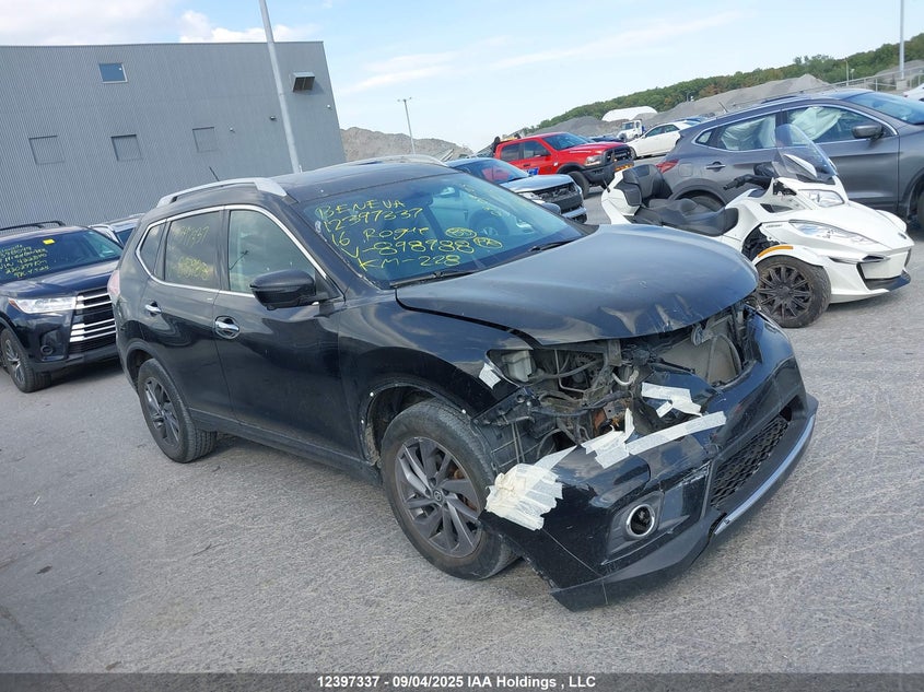5N1AT2MV2GC898988 2016 Nissan Rogue S/Sl Premium/Sv auction photo 1