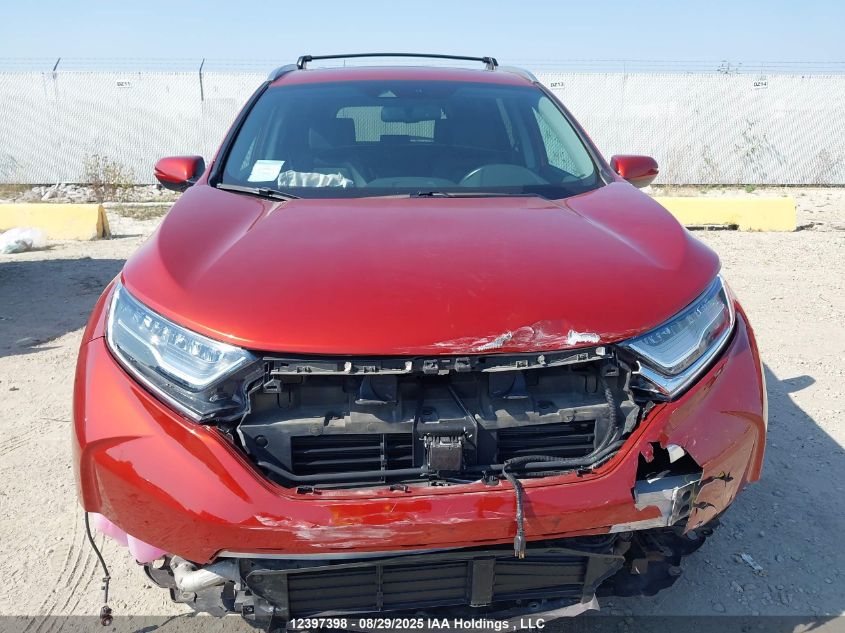 2018 Honda Cr-V Touring VIN: 2HKRW2H93JH145316 Lot: 12397398