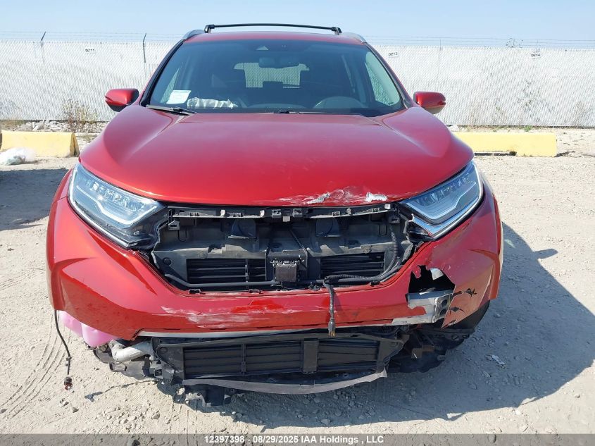 2018 Honda Cr-V Touring VIN: 2HKRW2H93JH145316 Lot: 12397398