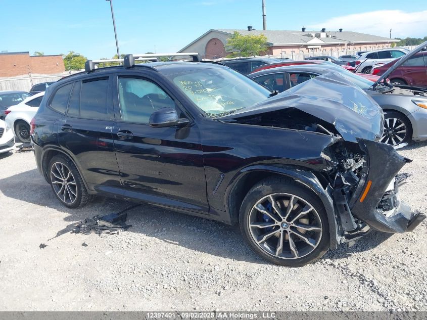 2020 BMW X3 VIN: 5UXTY5C06L9D10847 Lot: 12397401