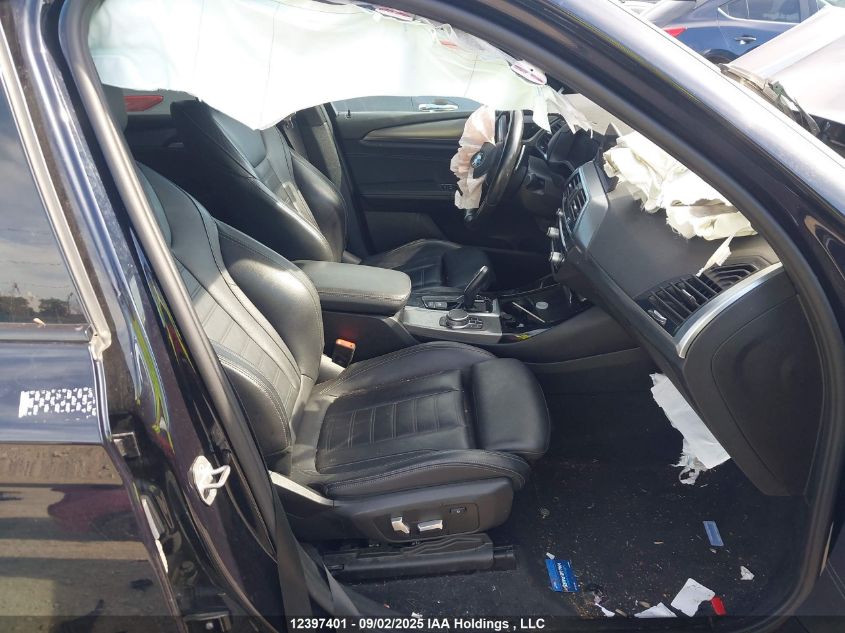 2020 BMW X3 VIN: 5UXTY5C06L9D10847 Lot: 12397401