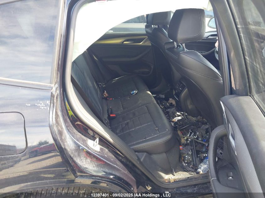 2020 BMW X3 VIN: 5UXTY5C06L9D10847 Lot: 12397401