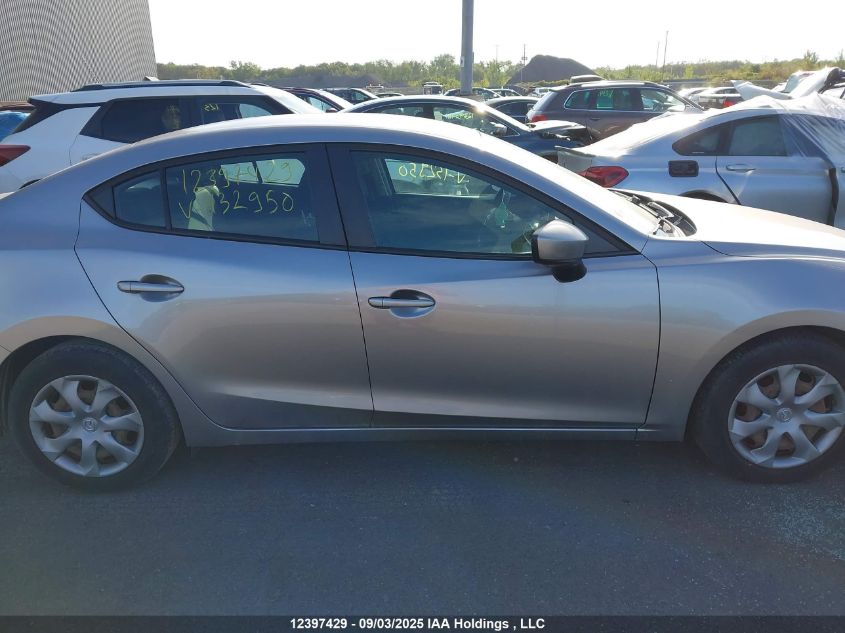 2015 Mazda Mazda3 VIN: 3MZBM1U70FM132950 Lot: 12397429