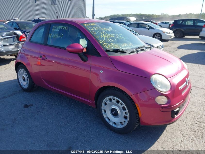 3C3CFFAR5CT114177 FIAT 500 Photo 1