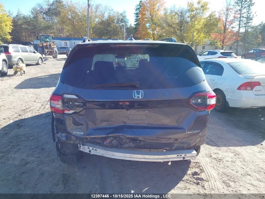 2025 Honda Pilot VIN: 5FNYG1H71SB500646 Lot: 12397446