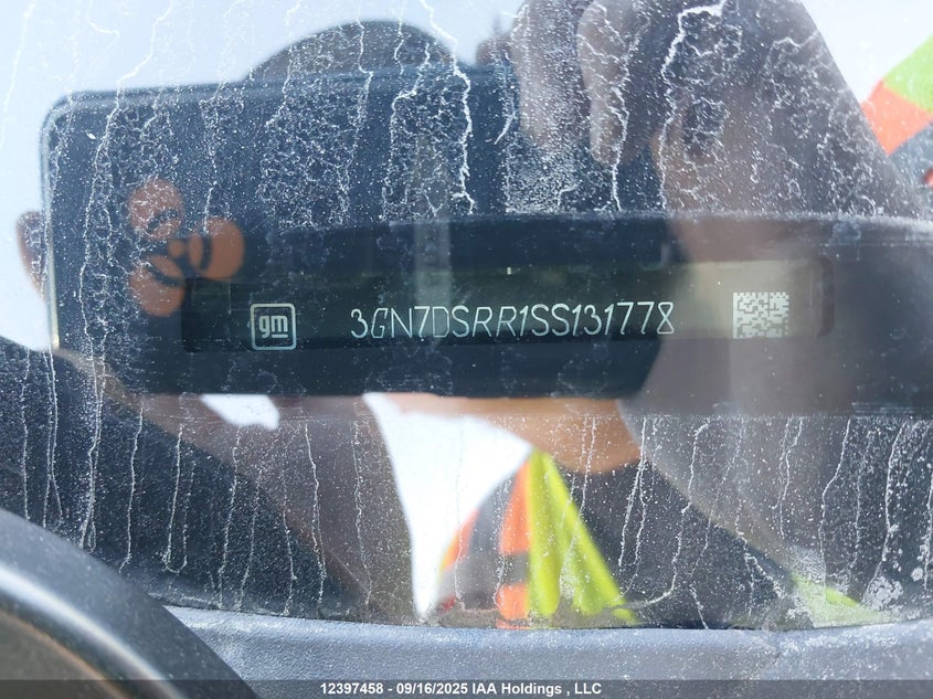 2025 Chevrolet Equinox Ev Rs VIN: 3GN7DSRR1SS131778 Lot: 12397458