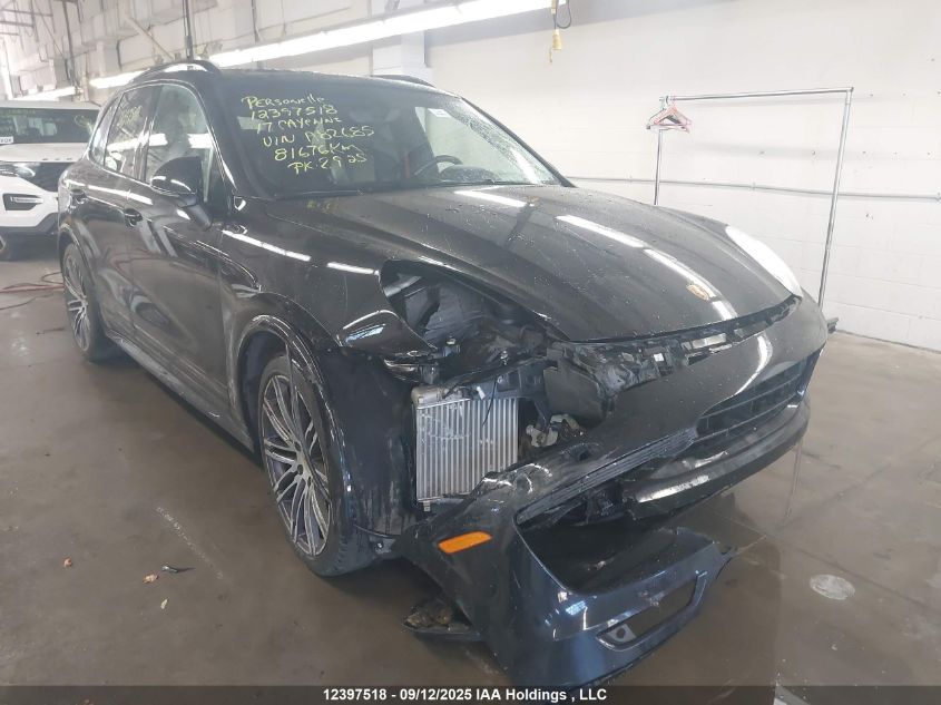 2017 Porsche Cayenne Gts VIN: WP1AD2A28HLA82685 Lot: 12397518