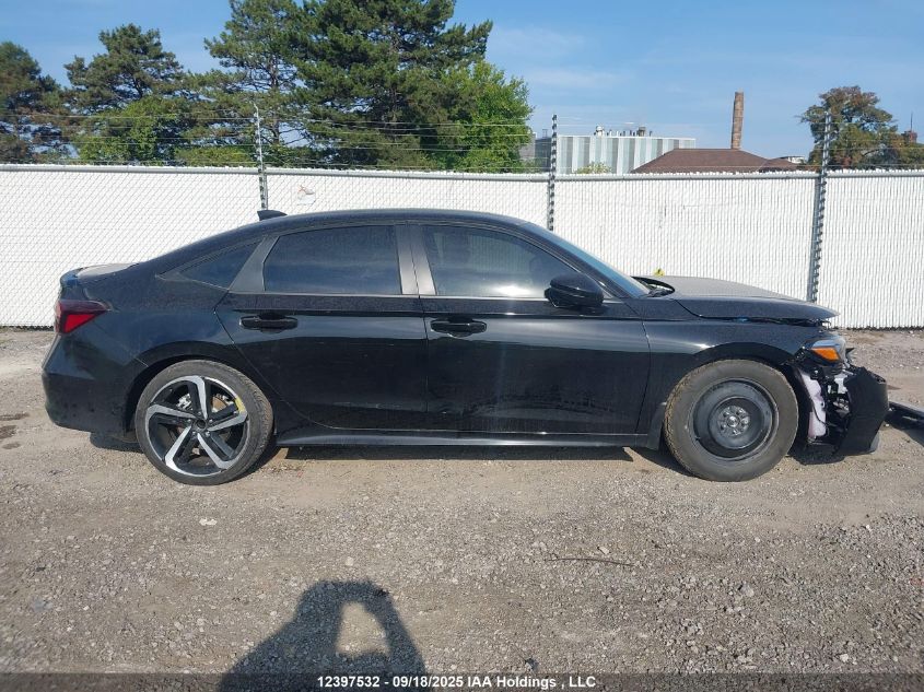 2026 Honda Civic Hybrid Sport/Sport Touring VIN: 2HGFE4F83TH001192 Lot: 12397532