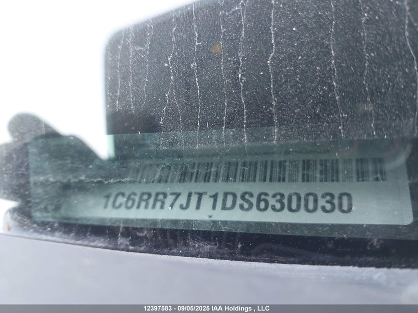 1C6RR7JT1DS630030 2013 RAM 1500 photo no. 20
