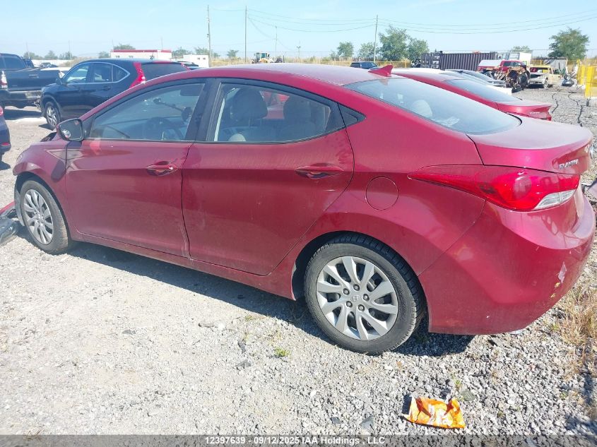 2013 Hyundai Elantra Gl VIN: 5NPDH4AE0DH396032 Lot: 12397639