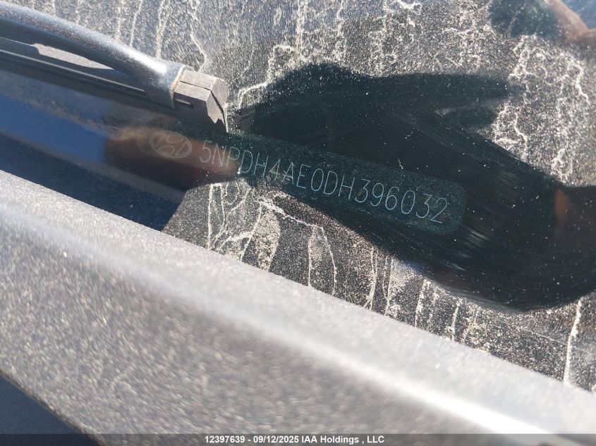 2013 Hyundai Elantra Gl VIN: 5NPDH4AE0DH396032 Lot: 12397639