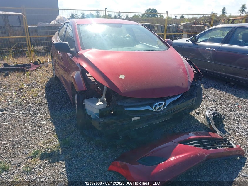 5NPDH4AE0DH396032 2013 Hyundai Elantra Gl auction photo 1