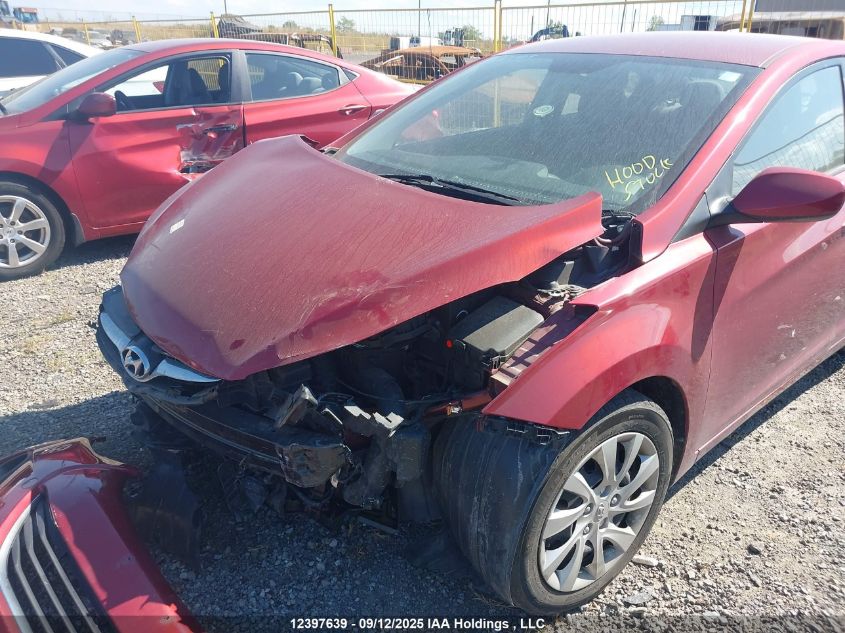 2013 Hyundai Elantra Gl VIN: 5NPDH4AE0DH396032 Lot: 12397639