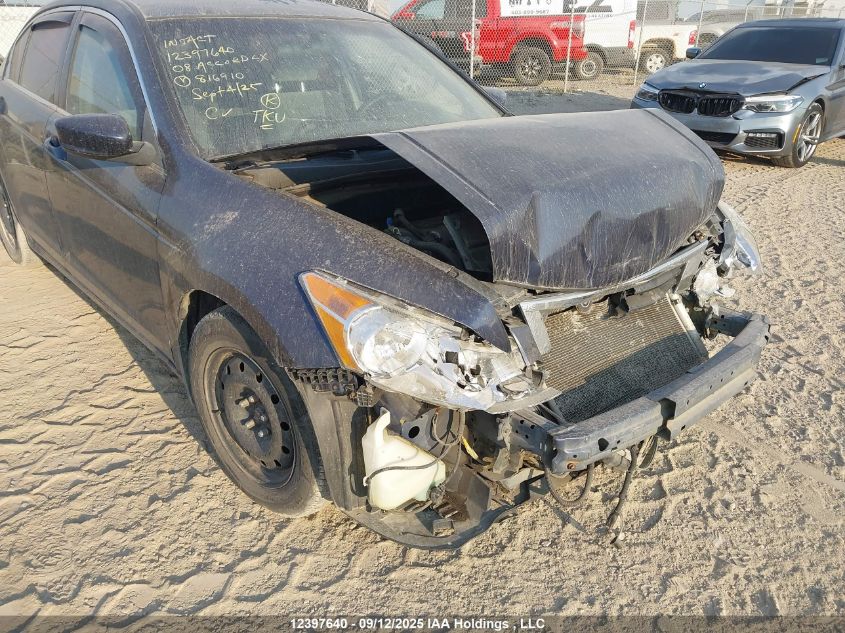 2008 Honda Accord Lx VIN: 1HGCP26318A816910 Lot: 12397640