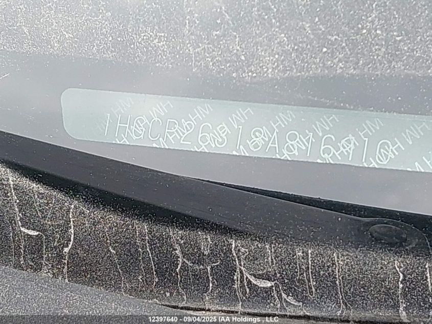 2008 Honda Accord Lx VIN: 1HGCP26318A816910 Lot: 12397640