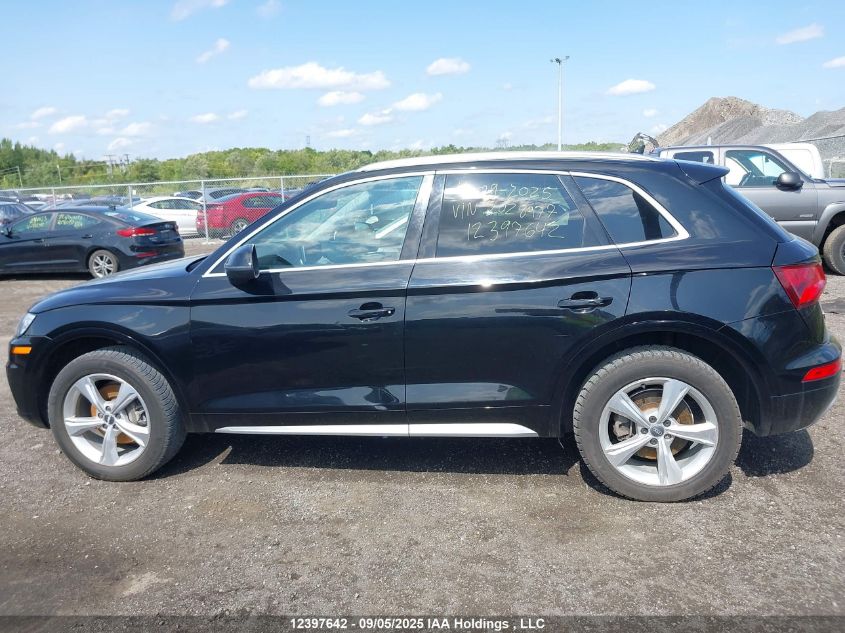 2018 Audi Q5 VIN: WA1BNAFY4J2028977 Lot: 12397642