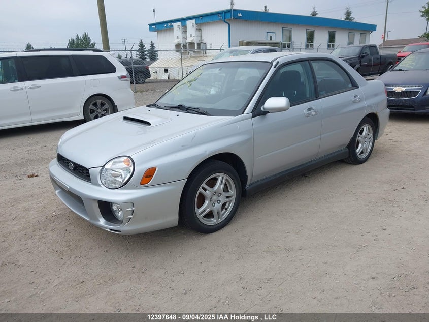 2002 Subaru Impreza Wrx VIN: JF1GD296X2G525850 Lot: 12397648