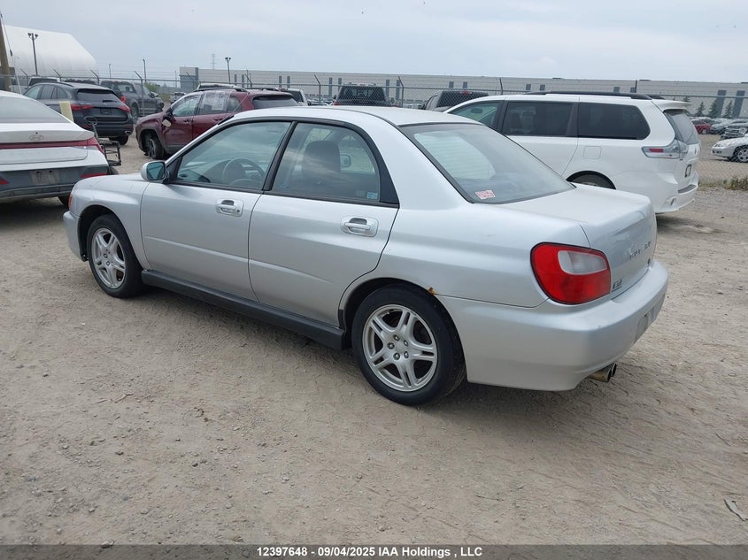2002 Subaru Impreza Wrx VIN: JF1GD296X2G525850 Lot: 12397648