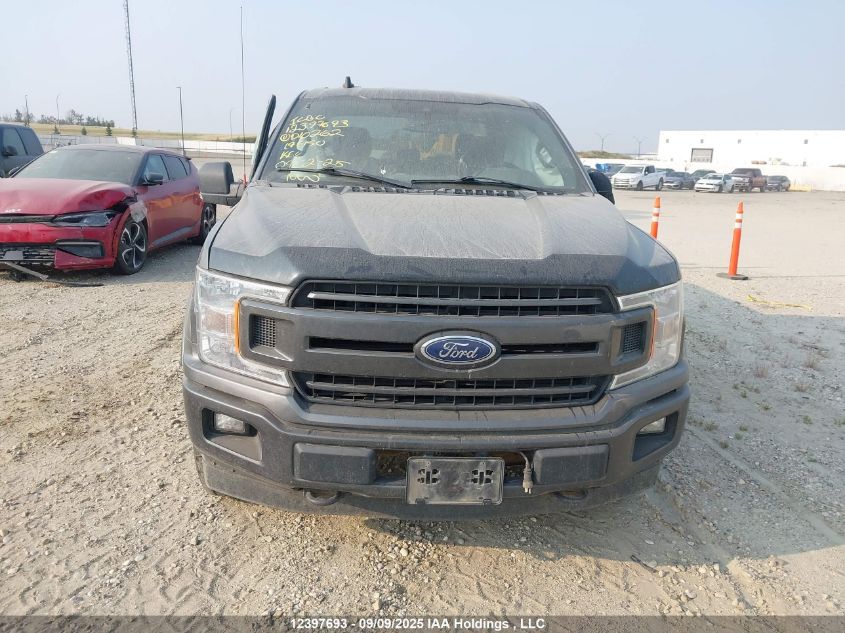 2019 Ford F150 Super Cab VIN: 1FTFX1E51KKD10262 Lot: 12397693