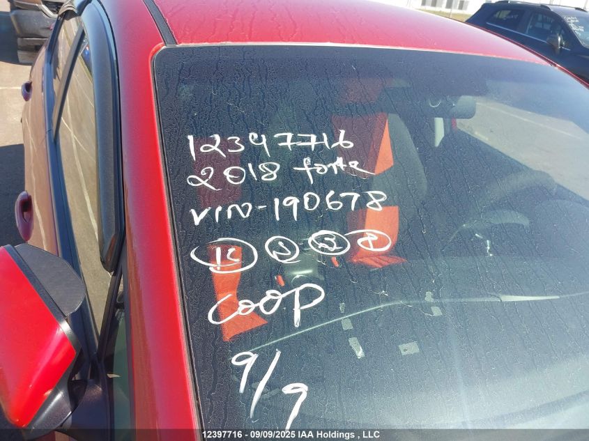 2018 Kia Forte Lx/Lx+ VIN: 3KPFL4A73JE190678 Lot: 12397716