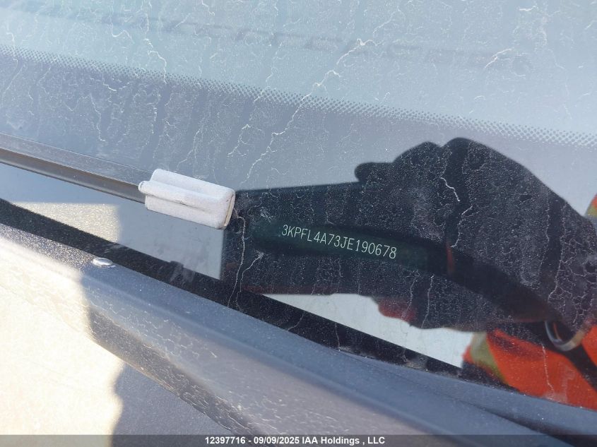 2018 Kia Forte Lx/Lx+ VIN: 3KPFL4A73JE190678 Lot: 12397716