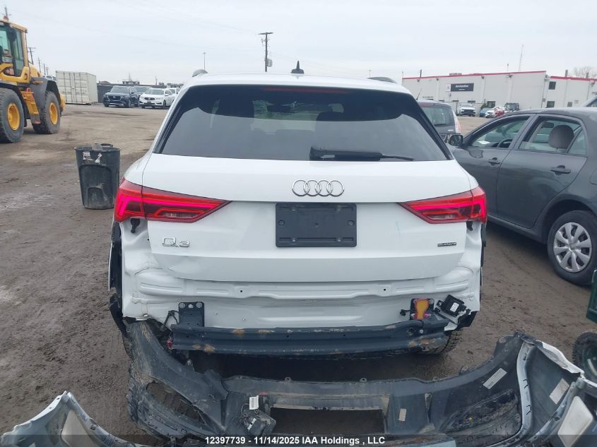 2022 Audi Q3 VIN: WA1EECF31N1035636 Lot: 12397739