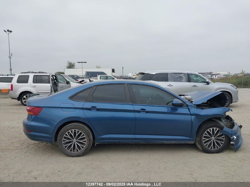 2019 Volkswagen Jetta Sel VIN: 3VWE57BU8KM035558 Lot: 12397742