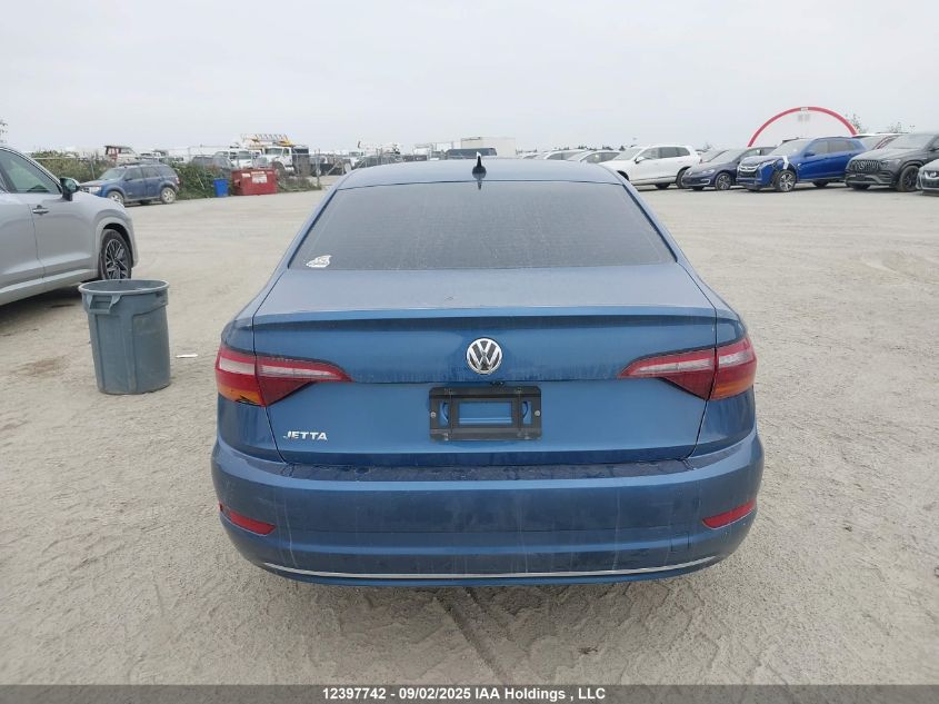 2019 Volkswagen Jetta Sel VIN: 3VWE57BU8KM035558 Lot: 12397742