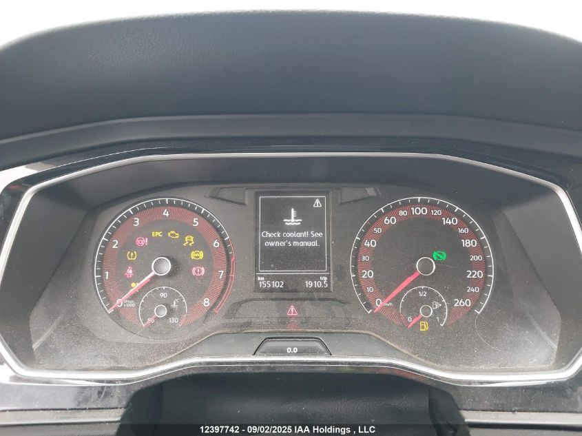 2019 Volkswagen Jetta Sel VIN: 3VWE57BU8KM035558 Lot: 12397742