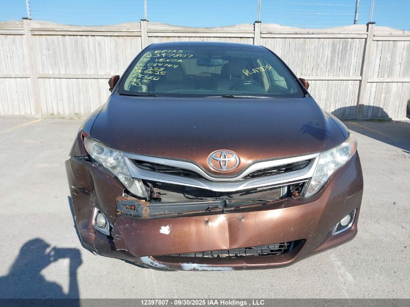 2014 Toyota Venza Le/Xle VIN: 4T3ZA3BB5EU084744 Lot: 12397807