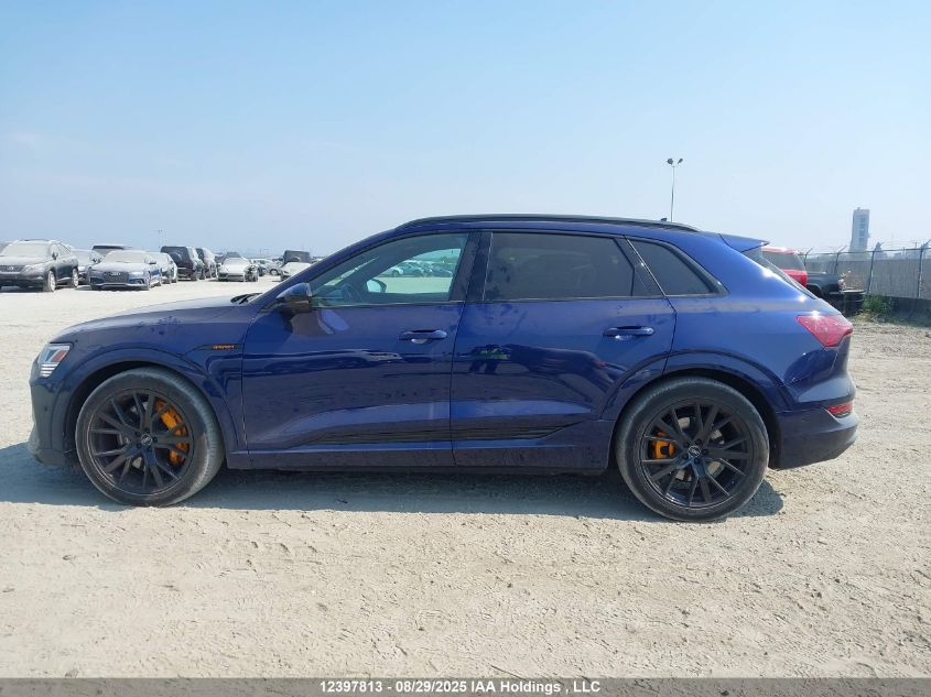 2022 Audi E-Tron Premium VIN: WA1AAAGE4NB012974 Lot: 12397813