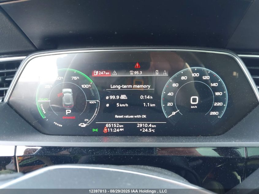 2022 Audi E-Tron Premium VIN: WA1AAAGE4NB012974 Lot: 12397813