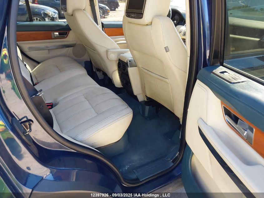 2011 Land Rover Range Rover Sport Lux VIN: SALSK2D48BA289839 Lot: 12397926