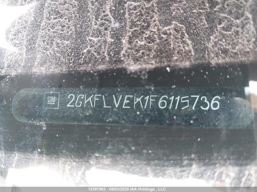 2GKFLVEK1F6115736 2015 GMC TERRAIN photo no. 18