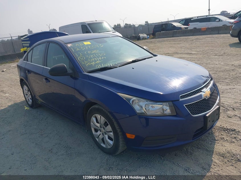 1G1PC5SH4C7394130 2012 Chevrolet Cruze Ls auction photo 1
