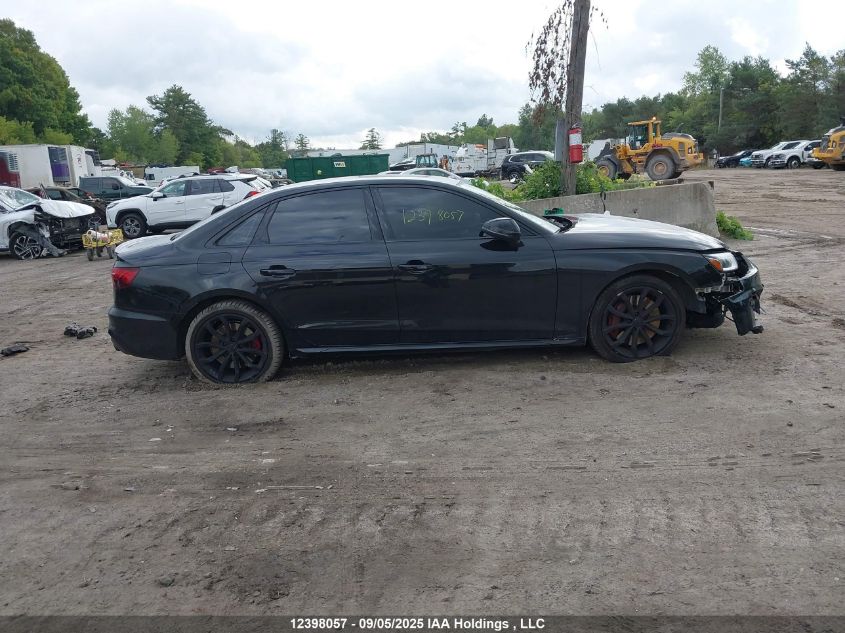 2024 Audi S4 3.0T Technik VIN: WAUC4AF44RA005904 Lot: 12398057