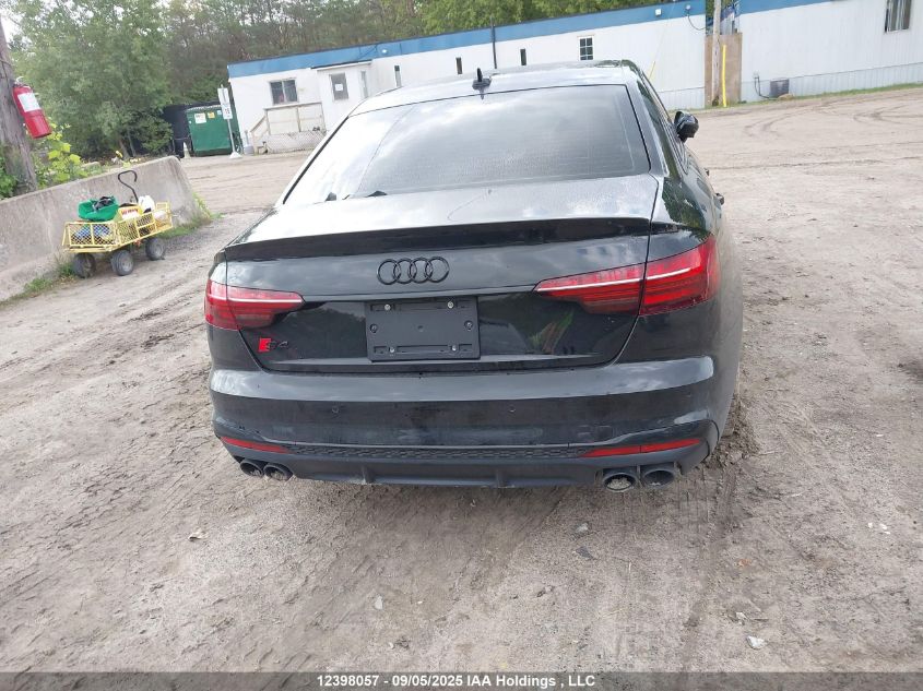 2024 Audi S4 3.0T Technik VIN: WAUC4AF44RA005904 Lot: 12398057