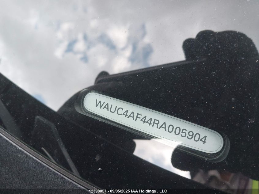 2024 Audi S4 3.0T Technik VIN: WAUC4AF44RA005904 Lot: 12398057