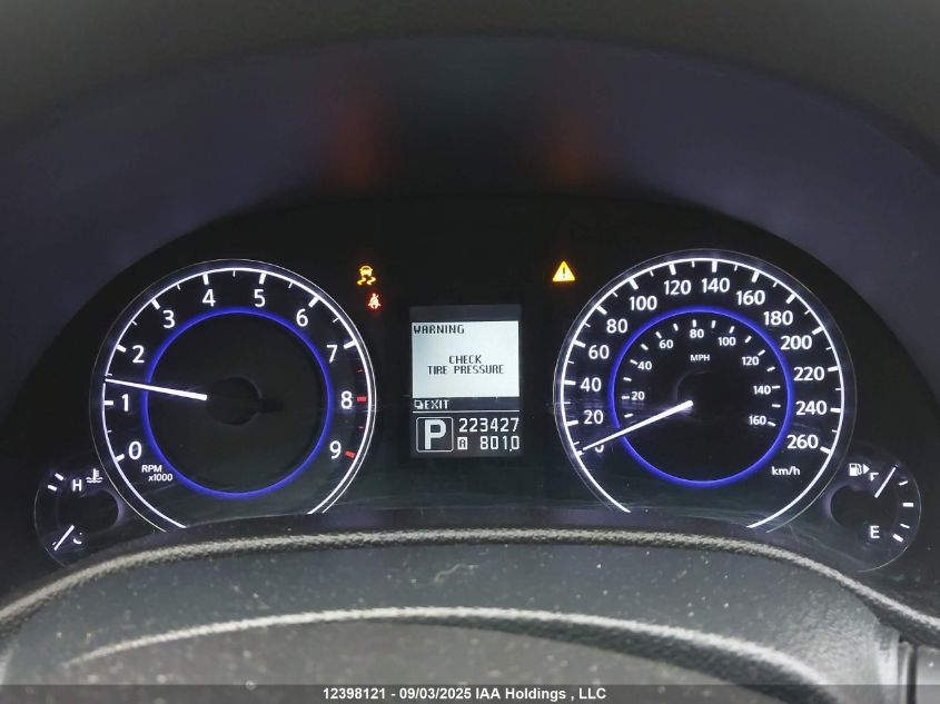 2012 Infiniti G37 VIN: JN1CV6AR8CM678591 Lot: 12398121