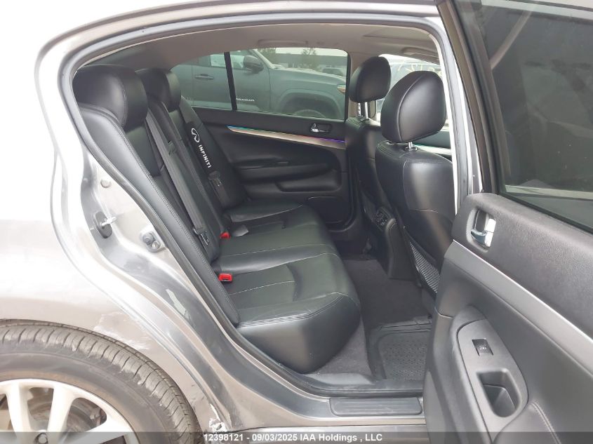 2012 Infiniti G37 VIN: JN1CV6AR8CM678591 Lot: 12398121