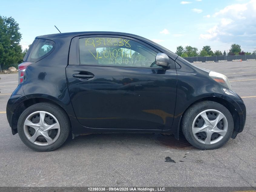 2012 Toyota Scion Iq VIN: JTNJJXB09CJ010981 Lot: 12398338
