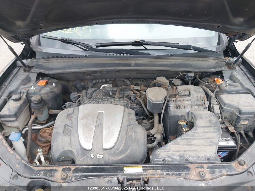 2010 Hyundai Santa Fe Gls VIN: 5NMSGDAG5AH362379 Lot: 12398351