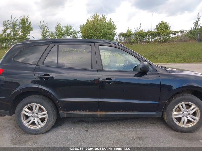 2010 Hyundai Santa Fe Gls VIN: 5NMSGDAG5AH362379 Lot: 12398351