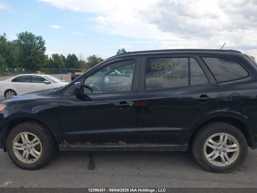 2010 Hyundai Santa Fe Gls VIN: 5NMSGDAG5AH362379 Lot: 12398351