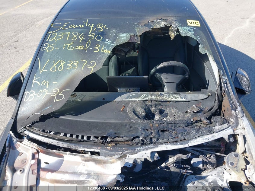 2025 Tesla Model 3 Long Range VIN: 5YJ3E1EB7SF883372 Lot: 12398430