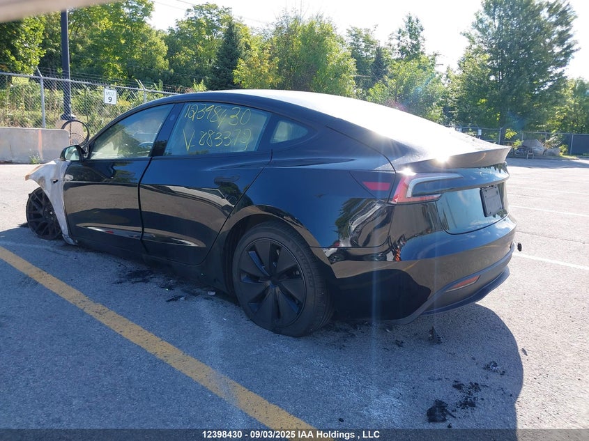 5YJ3E1EB7SF883372 2025 TESLA MODEL 3 photo no. 3