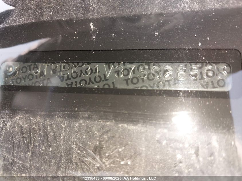 2007 Toyota Rav4 Limited V6 VIN: JTMBK31V375026586 Lot: 12398433