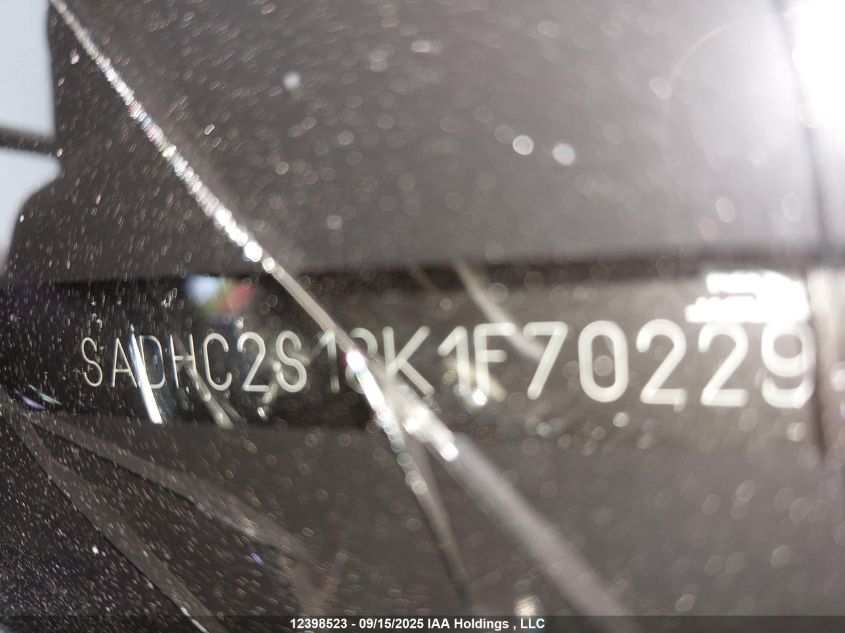 2019 Jaguar I-Pace Se VIN: SADHC2S18K1F70229 Lot: 12398523